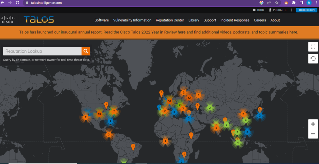 Talosintelligence email deliverability